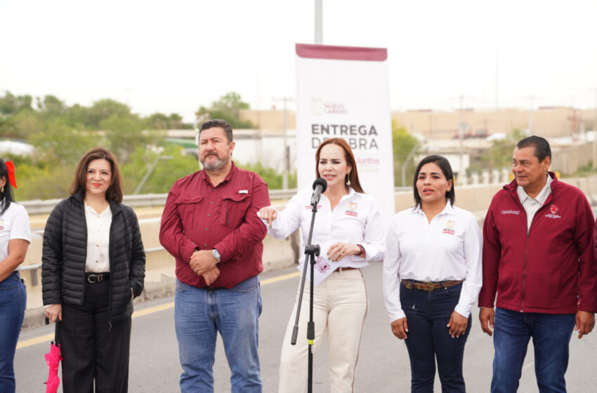  TRANSFORMA GOBIERNO MUNICIPAL ENTRADA PRINCIPAL A NUEVO LAREDO CON OBRAS DE INFRAESTRUCTURA VIAL