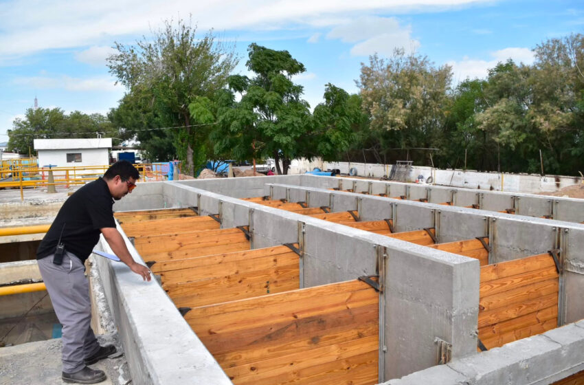  GOBIERNO MUNICIPAL Y COMAPA FORTALECEN  SISTEMA DE AGUA CON OBRAS DE MODERNIZACIÓN EN PLANTA CENTRO